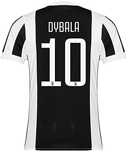 ORSIV Dybala #10 Juventus Home 17-18 Soccer Jersey Men's Color White/Black Size L