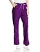 WonderWink Women's Wonderflex Grace Scrub Pant, Eggplant, Small