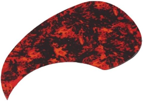 Blueseason Acoustic Celluloid Guitar Pickguard Decal Scratch Guard Plate, 1 pcs, Wine