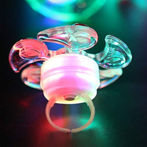 image for GZCY Party Surplies Favors for Kids, LED Light Up Rings Prizes for Kid