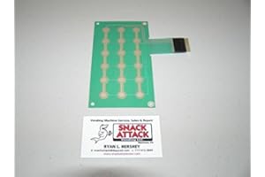 SNACK ATTACK VENDING Dixie Narco BEV MAX 2145, 3561 & 5591 Selection Key PAD /!