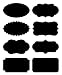 Native Spring Chalkboard Labels, 40 Premium Waterproof Peel and Stick for Jars, Pantries, Craft Rooms Black
