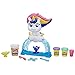 Play-Doh Tootie The Unicorn Ice Cream Set with 3 Non-Toxic Colors Featuring Color Swirl Compound