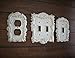 Antique White Decorative Electrical Outlet Plate/Plug-in Cover/Vintage Style/Cast Iron/Shabby Chic Style/Antique White or Pick Your Color