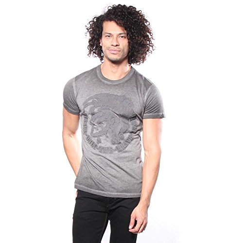 Diesel Men's T-Diego-MM T-Shirt Black T-Shirt