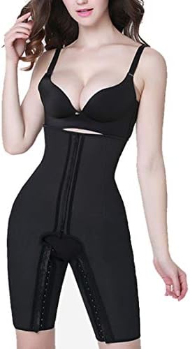 Tummy Control Full Body Shaper 4 Steel Bones Latex Waist Shaper Plus Size Shapewear Women Slimming Butt Lifter Shaper