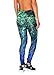 RBX Active Women's Ombre Splatter Printed Legging Cool Combo L