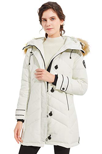women's slim puffer coat