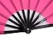 Amajiji Large Folding Fan Rave Fan Popping Fans for Line Dancing Clacking Fans for Boots On The Ground Dance,Party,Decoration,Festival