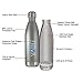 WaterVault Insulated Water Bottle - Stainless Steel Vacuum Thermos Bottles - Cold 24 Hours, Hot 12 Hours - Double Wall Copper Plated