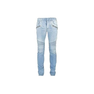 Flared Denim Balmain Slim Jean Balmain Blue Size 29 US In Cotton