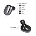True Wireless Earbuds Bluetooth Headphones Small Double Noise Cancelling Earphones Mini Cordless Handsfree Headset Dual Stereo Earpiece with Microphone And Charging Case for Android IOS Iphone Laptop