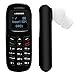 BM70 Super Small Tiny Bluetooth Dialer Headset Mobile Cell phone Great to Hide GSM Phone Bluetooth BT dialer UNLOCKED (Black)