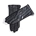 MATSU Women Winter Warm 100% Cashmere lined Touchscreen Texting Leather Gloves 5 Colors M9906