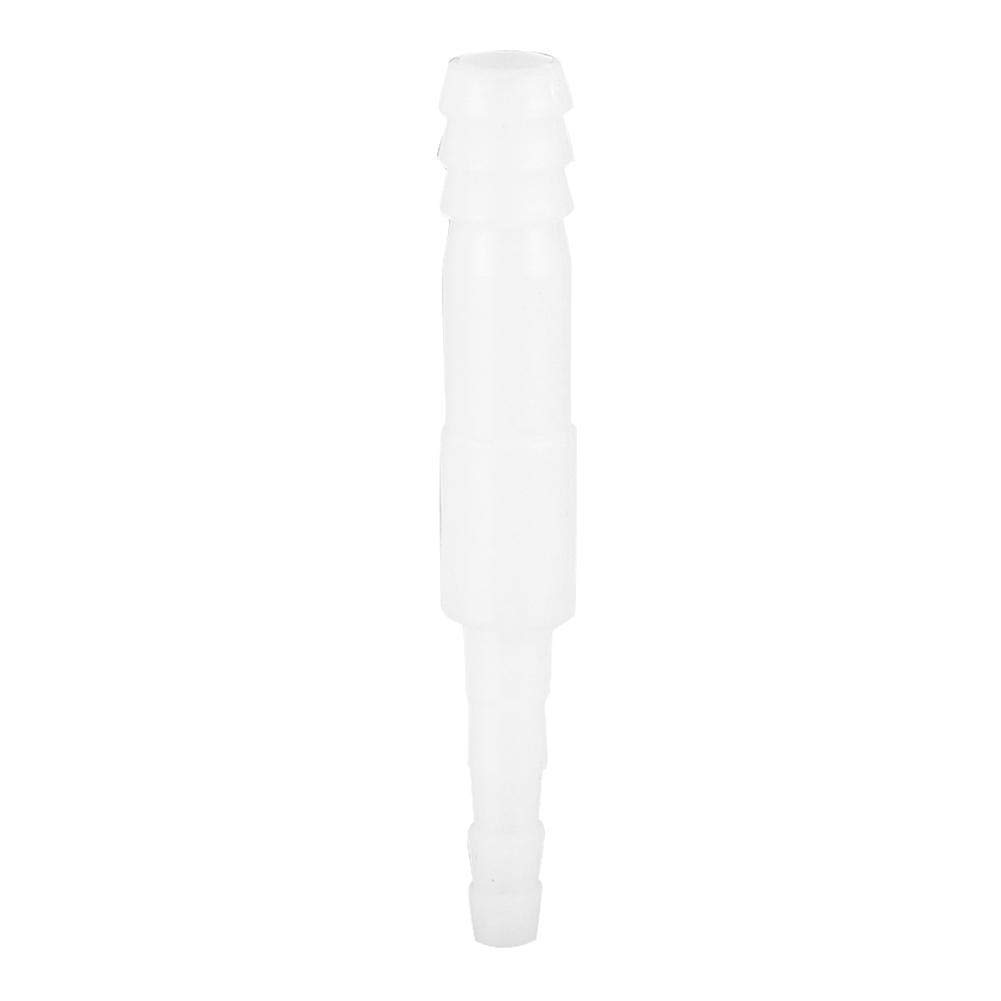 Zerodis 5PCS 4mm/8mm Aquarium Adapter, Plastic Water Pipe Tube Fitting Straight Connectors Air Pump Hose Adapter Connector for Fish Tank Aquarium Accessories