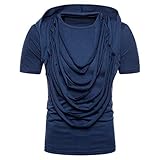 TOPUNDER Fashion Men's Summer Casual Slim Hoodie