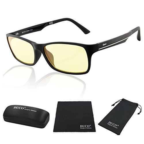 DUCO-Optiks-Full-Rim-Ergonomic-Advanced-Video-Computer-Glasses-Black-Transparent-Arms-223