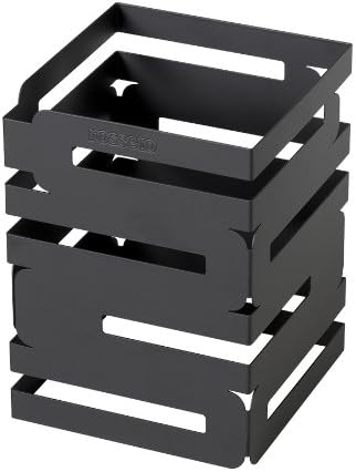 Rosseto D623RB Skycap Multi-Level Buffet Riser, 8-Inch, Black Matte Powder Coated Steel Finish