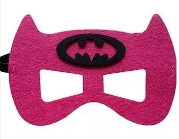 12 Pieces Superheroes Party Fun Cosplay Felt Masks For Boys Girl (Batgirl)
