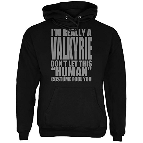 Halloween Human Valkyrie Costume Mens Hoodie