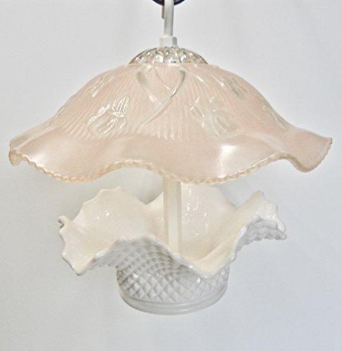 Covered glass bird feeder in pink squirrel proof - Thumbnail 7