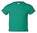 Rabbit Skins Toddler Short-Sleeve T-Shirt (M-3301) Tee Available in 31 Colors 2T Kelly