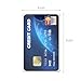 kwmobile 10 Pieces Credit Card Sleeves - Transparent ID Holders