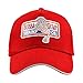 Adjustable Baseball Cap Cotton Hat Sunhat Dad Hat Baseball Cap Hat Red for Men Women