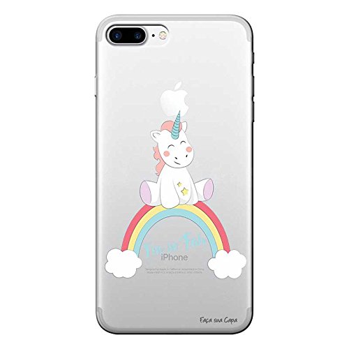 Capa Personalizada para Apple Iphone 7 Plus Baby Unicórnio - TP312