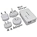 Type-C Power Delivery PD,[Qualcomm certified QC 3.0] 3-port USB Charging Hub,30W USB Type-C Wall Charger Travel Kit for the Macbook, Google Chromebook Pixel, Google Nexus 5X 6P iPhone/iPad more