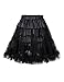 HiQueen Layered Puff Petticoat mini Crinoline Tutu Underskirts slip