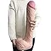 16.14 Inch Huge 3 Inch Thick Oversize Realistic Dildo, Female Masturbation Massive Adult Toy for Women Couple(Skin)