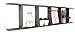 BarnwoodUSA Rustic 5 Foot Decorative Wooden Display Ladder - 100% Reclaimed Wood, Brown