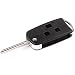 New Uncut Flip Folding Housing Remote Key case fob Keyless shell Replacement Shell For 1998 1999 2000 2011 Toyota Land Cruiser