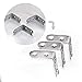 eBoot 40 40 mm 90 Degree Right Angle Brackets Stainless Steel Corner Braces with Screws, 10 Pack