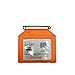 SCAFF'S ENTERPRISES Vinyl License Holder with Rustproof Pin, Fluorescent Orange