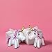 8 Pack 3D Unicorn Balloons Walking Animal Balloons Aluminum Foil Balloons for Weddings Birthday Graduation Party Baby Shower Bridal Shower Birthday Decorations, 8 Styles
