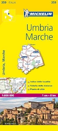 Download Michelin Map Italy: Umbria, Marche 359 PDF