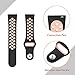 YiJYi Compatible for Samsung Galaxy Watch 42mm Band, 20mm Silicone Strap Sports Replacement Wristband Women Men Large Small for Samsung Galaxy Watch SM-R810/SM-R815 (Small(5.5