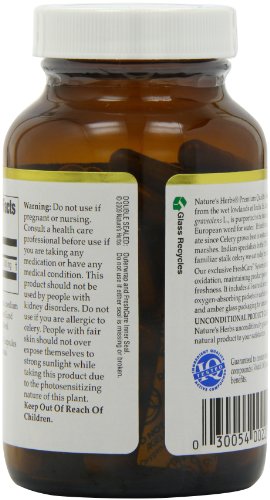 Twinlab Nature's Herbs Celery Seed 1500mg, 100 Capsules - Thumbnail 5