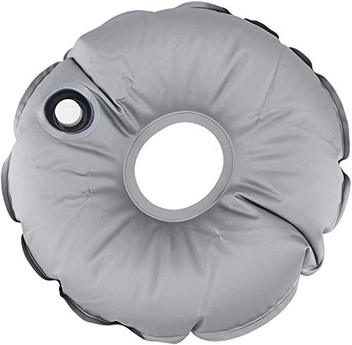 Mumusuki Foldable Umbrella Feather Flag Base Weight Bag Filled with Water or Sand Round Indoor Outdoor Umbrella Swooper Beach Sea Round Outdoor