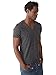 Alternative Men's Boss V-Neck T-Shirt, Eco True Black, Large