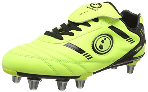 OPTIMUM Tribal Men's Rugby Boot, Yellow/Black, US8