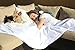 Home With Comfort - Best Premium 70% Bamboo Pillow With Shredded Memory Foam and Cool Removable Cover (Queen)