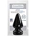 Doc Johnson Titanmen - Ass Master - Massive Anal Plug - For Experienced Players - Traditional Shape - 4.5 Inch Width - Anal Toy - Black