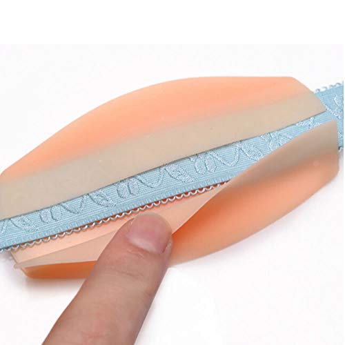 TXIN 3 Pairs Silicone Bra Strap Cushions Holder, Women's Soft Non-Slip Shoulder Protectors Pads