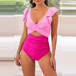 eguiwyn Swimsuit Printed High Waisted Totanchini