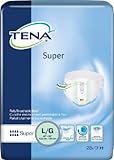 TENA Super Brief, Large, Heavy Absorbency Nite Briefs, Disposable, 67501 - Case of 56