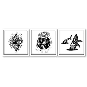 signwin-3 Piece Canvas Wall Art-The Magic of Minimalism-Canvas...
