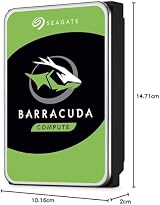 Seagate Barracuda 500GB Internal Hard Drive 3.5 SATA 7200 RPM view 6